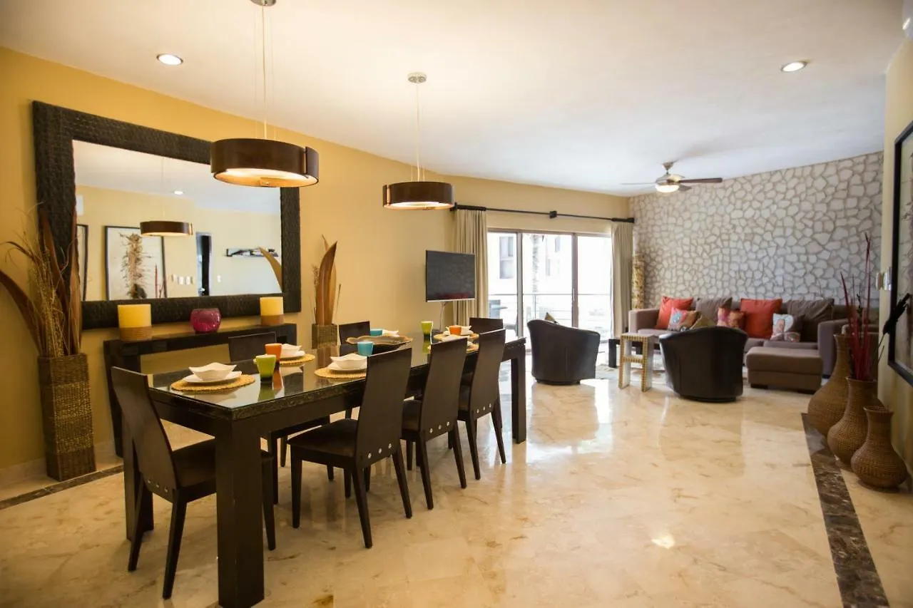 Apartment 101 Corto Maltes ,3 Bedroom Condo Ocean View Playa del Carmen Mexico